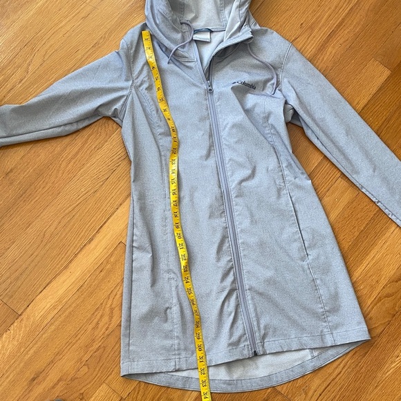 Columbia Light Gray Hooded Jacket - Picture 4 of 6